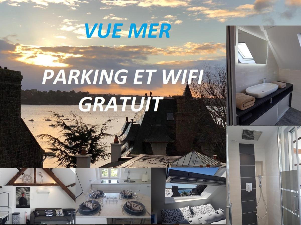 Logement Entier Saint Malo Vue Mer, Proche Ferry, Commerces Et Plage Solidor 50 M Exterior photo