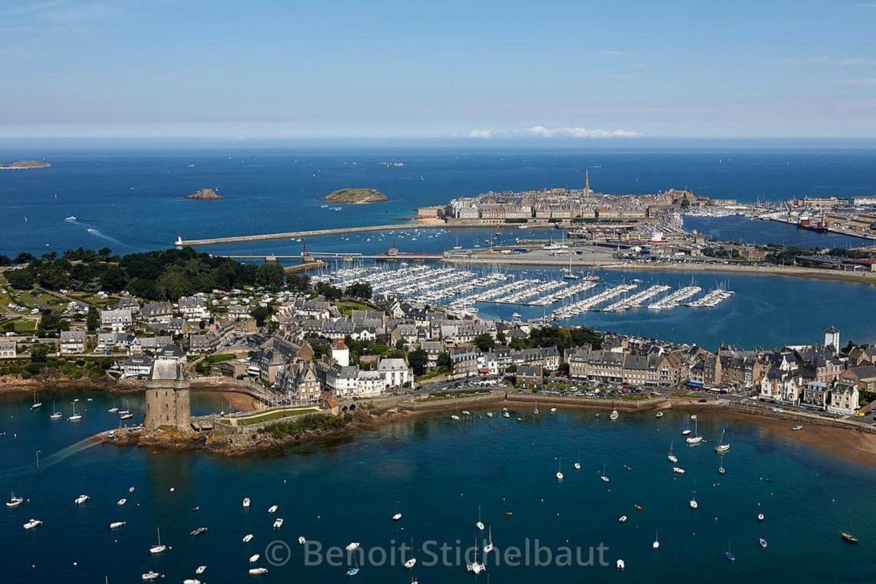 Logement Entier Saint Malo Vue Mer, Proche Ferry, Commerces Et Plage Solidor 50 M Exterior photo